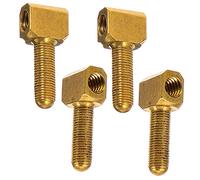 OFFSCH 12pcs Cello Screw Cello Bow Instrument Part Screw String Instrument Bow Parts Musical Equipment