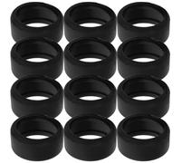 OFFSCH 12pcs DIY Model Car Rubber Drift Tire High Adhesion Wheel Covers for Rc Cars Easy to Install Wheels Skin Precision Fit for Rc Truck Boat Helicopter Building Projects