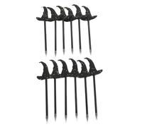 OFFSCH 12pcs Halloween Witch Hat Pencils Wizard Pens Fun Party Favors School Reward Supplies Kawaii Stationery for Creative Spooky Decor