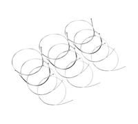 OFFSCH 12pcs Violin Strings Musical Instrument Accessories Beginner Violin Repair Instrument Supplies for Repair Silver Nickel Plated