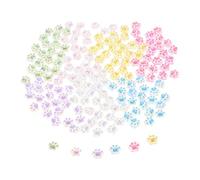 OFFSCH 140pcs Mini Resin Animal Paw Figurines Glow in Dark Micro Landscaping Decor for Fairy Gardens Dollhouse Accessories DIY Crafts Versatile Indoor Outdoor Tiny Cat Claw Ornaments