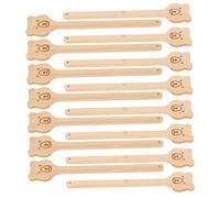 OFFSCH 15pcs Bamboo Fan Handles for DIY Crafting Traditional Chinese Style Fan Sticks Bamboo Material for Painting and Summer Cooling Projects