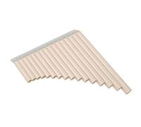 OFFSCH 16 Key Pan Flute c Tuning Beginner Friendly Panpipes Instrument Storage Bag