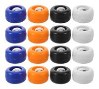 OFFSCH 16pcs Mini Shuffleboard Accessories Tabletop Curling Game Replacement Pucks Plastic Material Easy Cleaning Enhance Accuracy for Family Gatherings and Travel
