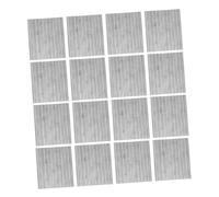 OFFSCH 16PCS Miniature Roof Tiles for Dollhouse and Model Building Durable Industrial Style Panels Realistic Scale Accessories for DIY Crafts and Landscape Scenes