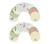 OFFSCH 16pcs Plant Design Self-stick Note Pads Cute Office Desk Accessories for Women Small Portable Sticky Memo Pads for Classroom Decor Teacher Supplies