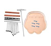 OFFSCH 17-key Acrylic Kalimba Finger Piano DIY Kit with Thumb Picks Portable African Thumb Piano for Beginners and Boys and Girls Musical Instrument Gift for Christmas and Birthday