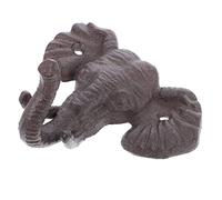 OFFSCH 1pc Elephant Cast Iron Hook Wall Mounted Clothing Coat Rack Key Hanger Retro Decor Rustic Hook Rustic Decor Animal Hooks Retro Hook Towel Hanger Jacket Hooks Vintage Wall Hook