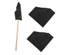 OFFSCH 1set Flute Cleaning Cloth Kit Portable Flute Cleaning Rod Microfiber Cloth for Easy Dust Stain Removal for Woodwind Instruments Compact and Lightweight Design for Musicians