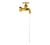 OFFSCH 1Set Invisible Flowing Water Fountain Floating Tap Garden Decor Courtyard Art Feature for Outdoor Spaces Decorative Water Spout Fountain