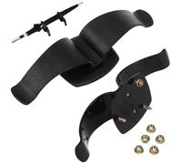 OFFSCH 2 Pcs Car Trunk Umbrella Holder Clip Black Screw Install Car Door Organizer Heavy Duty Abs Plastic Multifunctional Rack for Umbrella Fishing Rod Club Storage