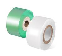 OFFSCH 2 Rolls Adhesive Grafting Tape for Plants Garden Repair Tape Wide Self Sealing Fruit Tree Film for Budding Branches Flowers Vegetables with Natural Residue Fall Off