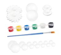 OFFSCH 2 Sets DIY Planet Foam Ball Craft Kit of Solar System Foam Balls for Arts and Crafts Color and Decorate Your Own Planetary Models for Educational Projects and Creative Fun