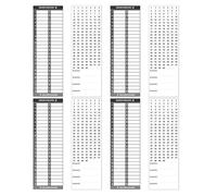 OFFSCH 2 Sets Reusable Electrical Panel Labels Stickers with Strong Adhesive PVC Breaker Panel Catalog for Residential Commercial Electric Boxes and Substations