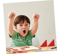 OFFSCH 200 Pcs Colorful Plastic Cubes Sensory for Math Teaching Supplies Innovative Geometric Blocks for Primary School Learning and Educational Craft Projects