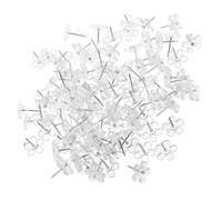 OFFSCH 200pcs Flower Pushpins Cute Decorative Push Pins for Cork Board Bulletin Board Photo Wall Maps Office School Desk Accessories Flower Thumbtacks