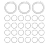 OFFSCH 200pcs Loose Leaf Binder Rings, 0.2" Diameter, Metal Book Paper Rings Clips Keychain Keyrings for Index Cards, Flashcards, Notebooks, Photos, Scrapbooks