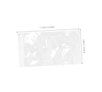 OFFSCH 200pcs Self Adhesive Plastic Card Sleeves Small Protective Storage Bags for Business Photo Collectors Organizers with Flat Opening for Neat Secure Travel-Friendly Use