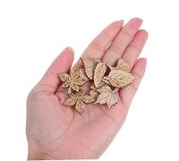 OFFSCH 200pcs Unfinished Wooden Fall Leaves Craft Pieces Smooth Paintable Wood Decor Cutouts for DIY Autumn Wedding Party Favors and Christmas Centerpiece Decorations