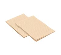 OFFSCH 200pcs Vintage Lined Kraft Stationery Paper for Letters Journals Invitations Writing Sheets with Aged Texture for Artistic Projects and Handwritten Notes