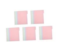 OFFSCH 20Pcs Colored Index Binder Dividers with Writable Tabs Professional PP Paper Book Tabs for School Accessory Document Organization Presentation and Research Separation Macaron