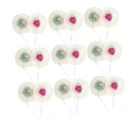 OFFSCH 20pcs Double Gas Lantern Mantles Dual Mesh Propane and Kerosene Lamp Covers Wind-resistant Camping Lighting Accessories for Outdoor Adventures