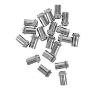 OFFSCH 20pcs Drum Swivel Nuts for Tom Lug and Floor Drum Cymbal Stand Accessories Replacement Set Parts for Accessories and Percussion Setup