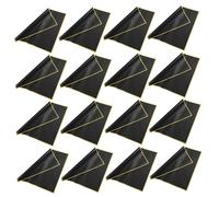 OFFSCH 20pcs Flower Wrapping Paper with Sophisticated Gold Edge for DIY Crafts Floral Bouquets Wedding and Party Decorations for Flower Shop Supplies and Arrangements