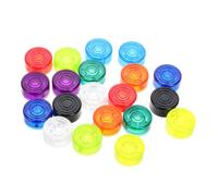OFFSCH 20pcs Guitar Effects Footswitch Caps Replaceable Pedal Knobs for Electric Guitar Sound Clarity and Creativity Colors of Each