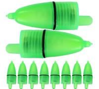 OFFSCH 20pcs Night Fishing LED Bell Light Luminous Fishing Rod Bite Alarm for Professional Anglers and Night Fishermen High Brightness Fit Accessory