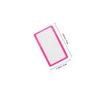 OFFSCH 20pcs Reusable Dry Erase Labels Removable Sticky Name Tags with Borders Nano Adhesive for School Office Kitchen Organization
