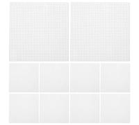 OFFSCH 20pcs White Fursuit Eyes Mesh: Waterproof Printable Plastic Eye Mesh Sheet 4.32x4.24 For Furry Cosplay Props Fursuits Handicrafts Making