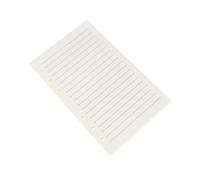 OFFSCH 240Pcs White Lined Loose Leaf Paper Refills Per Pack Premium Smooth Writing Notebook Inserts Ring Binder Planner Suitable for Notes Diary and Finance Records