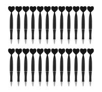 OFFSCH 24pcs Heart Shaped Ballpoint Pens Heart Ballpoint for Holiday 5.31x0.98x0.47in Twist Action Smooth Writing Plastic Decorative Pens for Daily Tasks and Classroom Use