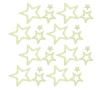 OFFSCH 24pcs Star-Shaped Non-Skid Bathtub Stickers with Glow-in-the-Dark Feature, Anti-Slip Bathroom Safety Decals for ’ Shower and Tub Floors