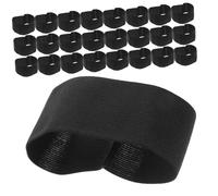 OFFSCH 25pcs Black Mourning Armbands for Funeral Memorials Elastic Bands for Football Captains Grief Expression Cemetery and Commemoration Events