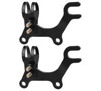 OFFSCH 2Pcs 38Mm Bicycle Disc Brake Conversion Bracket Adapter Kit for Bike Brake Holder Small Bike Rack Compatible with Mountain and Road