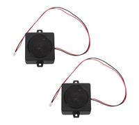 OFFSCH 2pcs 5w 4ohm Mini Speaker Full-range Sound Portable Small Conductive Speaker Sturdy Plastic Metal Build Electronic Kits