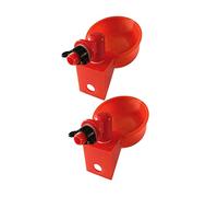 OFFSCH 2pcs Automatic Chicken Drinkers Pigeon Water Feeders Water Bowls for Birds Poultry