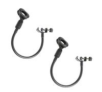 OFFSCH 2pcs C-type Clamps Micphone Racks Portable Microphone Holders for Black Holder Mic Stand