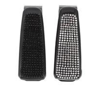 OFFSCH 2pcs Car Glasses Frame Sun Visor Glasses Clip Diamond Storage Holder for Car Sun Visor Organizer