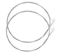 OFFSCH 2pcs Dulcimer Steel Strings Replacement for Hammer Dulcimer Instruments Sturdy Metal Strings Accessories 21# Set