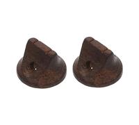 OFFSCH 2pcs Ebony Erhu Using Bridge for Erhu Musical Instrument Parts Bridges Chinese for Practicing Lovers