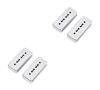 OFFSCH 2pcs Electric Guitar Pickup Covers Soapbar Pickup Cover for Neck Bridge Pole Spacing