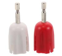 OFFSCH 2pcs Electric String Winder for Guitar Metal Plug Quick String Changing Tool for Ukulele for Home Maintenance