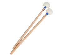 OFFSCH 2pcs Felt Head Timpani Sticks Handle Drumsticks Percussion Hammers for Timpani Practice