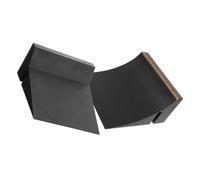 OFFSCH 2Pcs Finger Skateboard Ramp Set, Miniature Fingerboard Skate Park Parts, Game Fingerboard Training Props for Desktop Skating Field