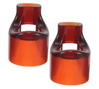 OFFSCH 2pcs Flute Blow Aid Mouthpieces 22mm Mini Short Dizi Recorder Attachments for Beginners Student Practice Instrument Accessories G Key Music Teaching Kit