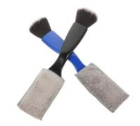 OFFSCH 2pcs Guitar Cleaning Brush for String Instrument Electric Guitar Strings Scrubber Fingerboard Cleaning Brush Music Instrument Maintenance Tool