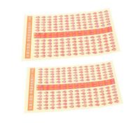 OFFSCH 2pcs Guitar Fretboard Stickers for Beginners Practical Scale Note Decals for Easy Learning Durable Fretboard Practice Tool for Guitarists and Novices
